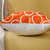 Geometric Canvas Indoor Pack of 6 (Orange)